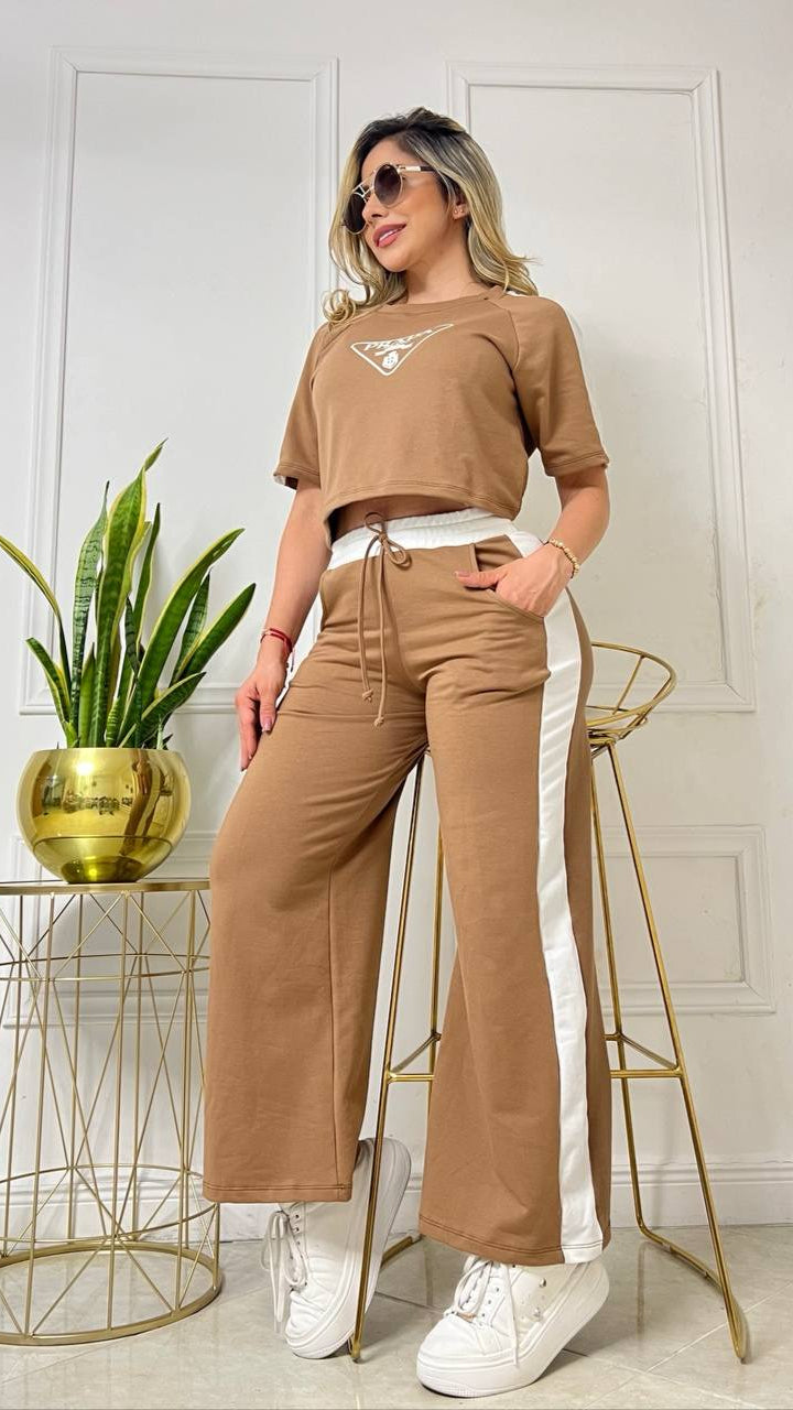 Conjunto Bota Campana Prada