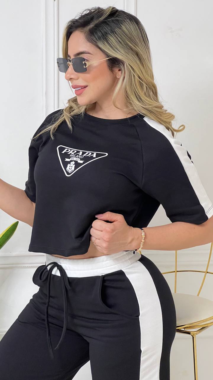 Conjunto Bota Campana Prada