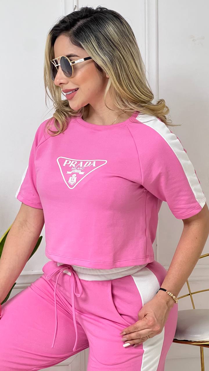 Conjunto Bota Campana Prada